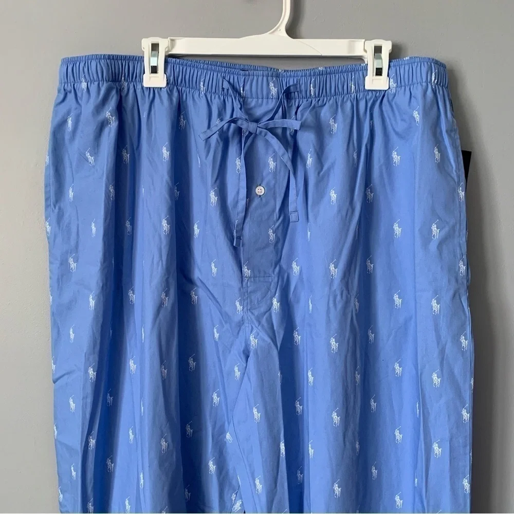 NWT. POLO RALPH LAUREN Men’s Allover Pony Printed Pajama Pants